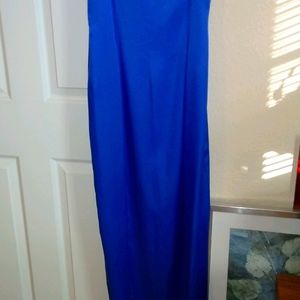 Stunning blue formal gown
